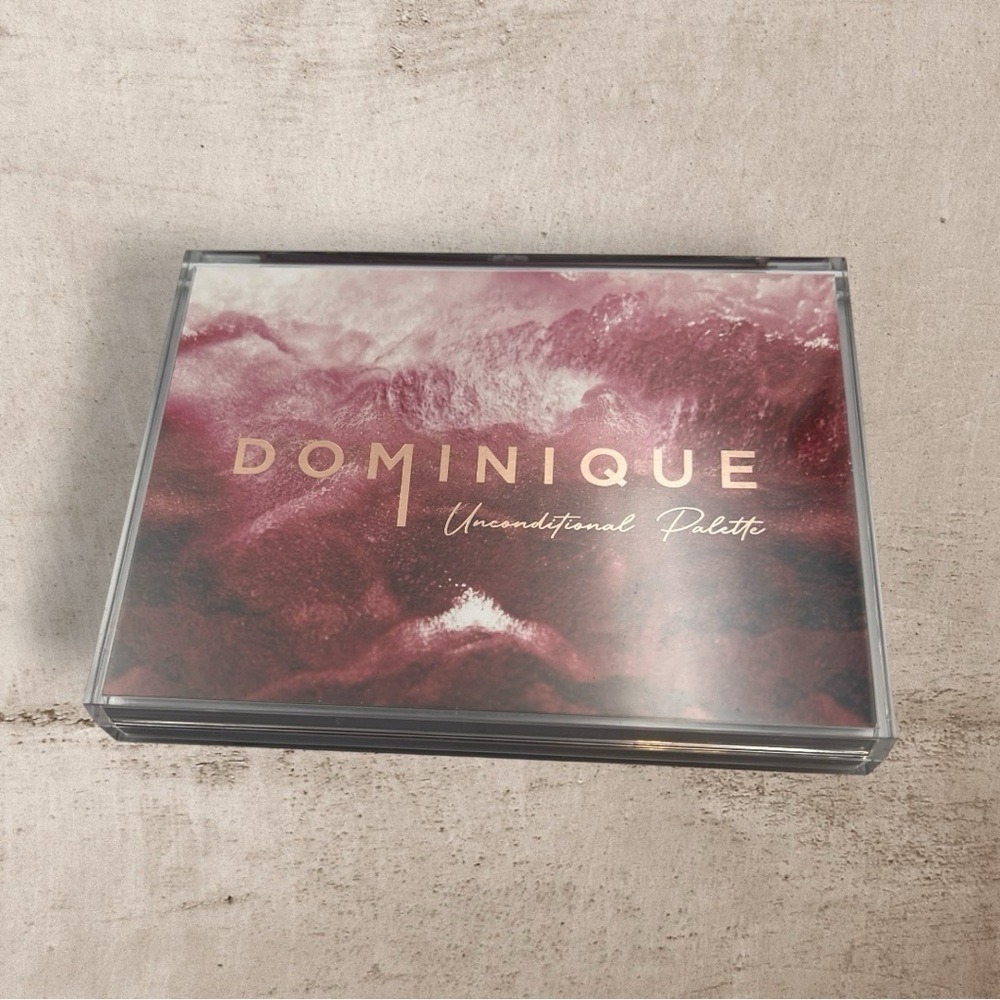 Dominique Unconditional Palette - NIB! Gold Burgundy - Picture 6 of 8